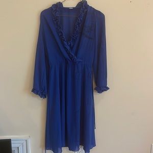 Blue vintage dress